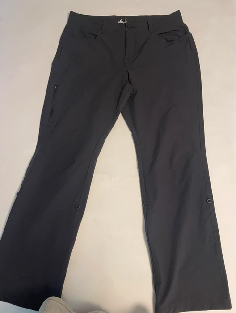 Ascend Womens Size 14 Outdoor Performance Pants Tuscarora Roll Up Tabs